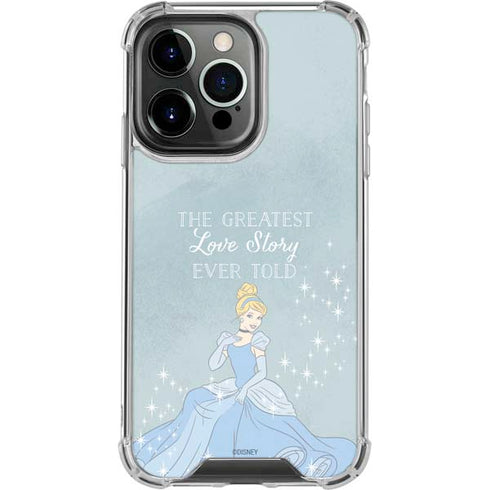 Disney Cinderella Greatest Love Story Ever Told iPhone 16 Pro Clear Case
